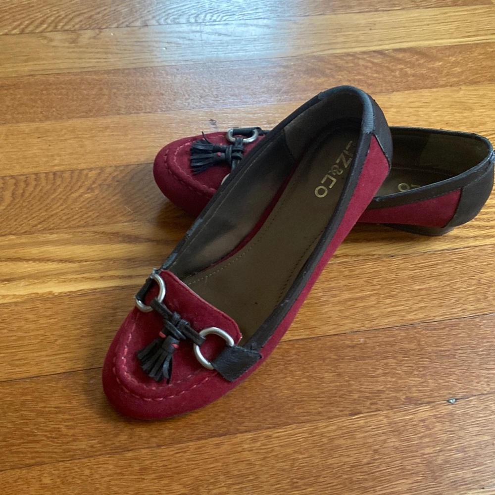 Moccasin Liz & Co Red shoes